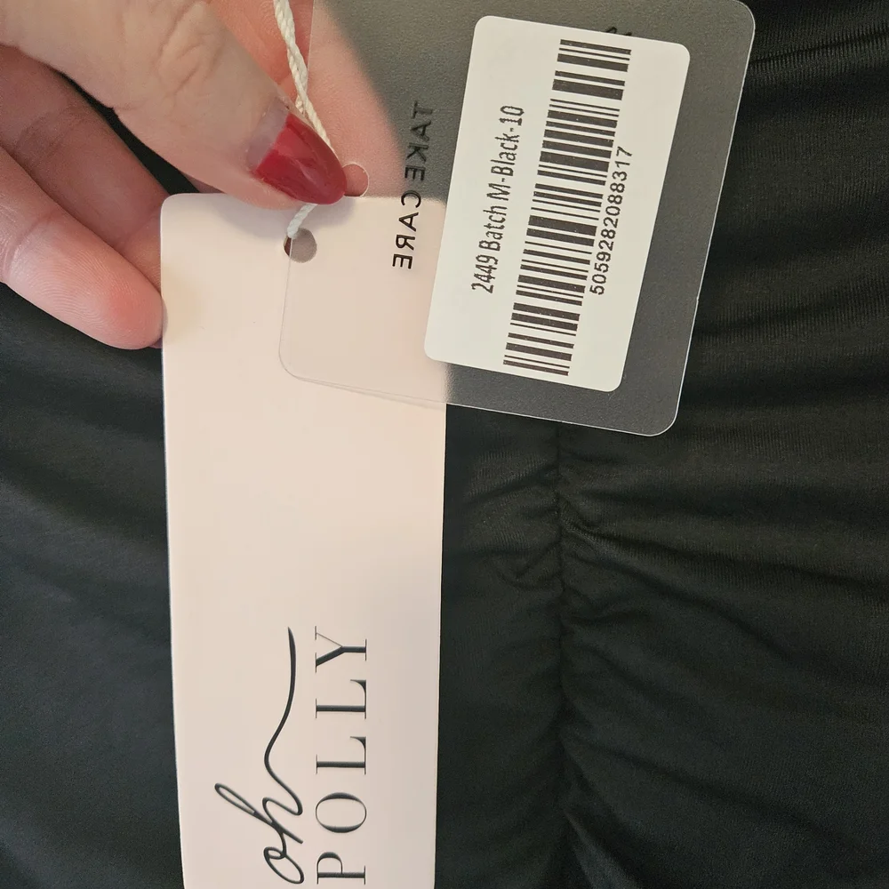 NWT Oh Polly Black Back For More Mini Dress - Picture 4 of 5